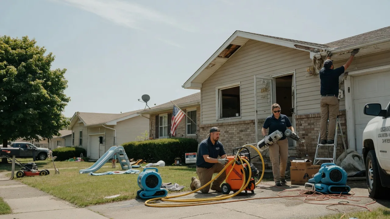 Water Damage Restoration in Hydetown, PA near me